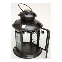Black Finish Iron Metal 5 inch Lanterns