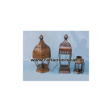 Brass Antique Metal Lanterns 4, for Home Lighting Decoration