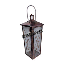 Christmas Decorative Iron Metal Long Lanterns