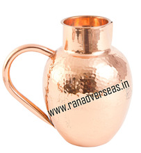Pure Copper Thick and Round Water Jug