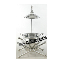 Silver Chafing Dish Lid Holder