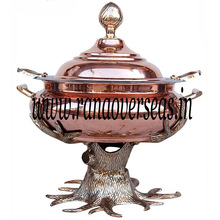 Tree Shape Copper Chafing dish