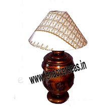 Wooden Handmade Lamp Base, Style : Antique Imitation