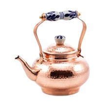 Modest Exports 100% copper tea kettle, Certification : FDA