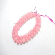 Rose Quartz Natural Plan Beads