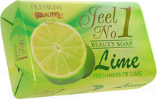 Jeel No. 1 Lime beauty soap