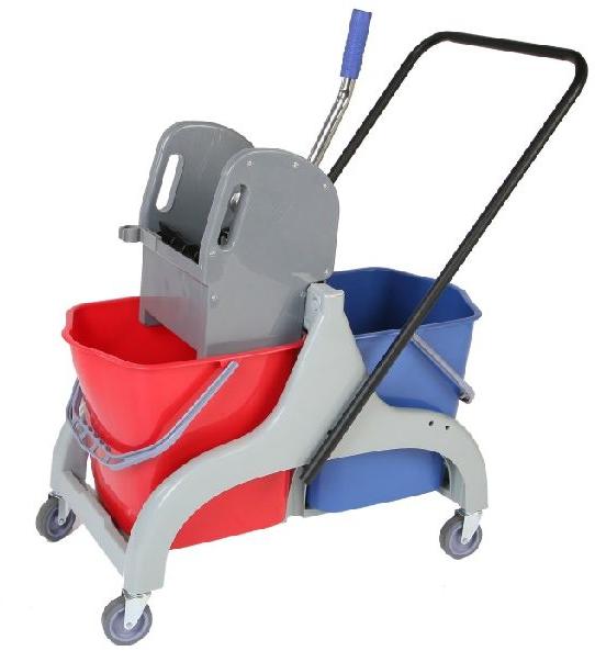 Double Bucket Wringer Trolley