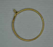 vermeil hoop earrings