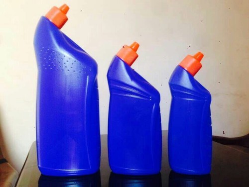 Plain HDPE toilet cleaner bottle, Capacity : 700ml