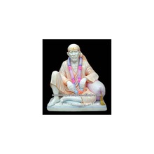 marble stone sai baba statue