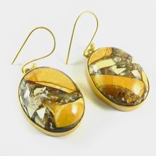 Brecciated Mookaite Earring