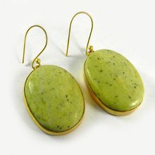 Lemon Jasper Earring