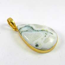 Moss Agate Pendant