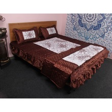 Silk Bed Cover Set Sheet