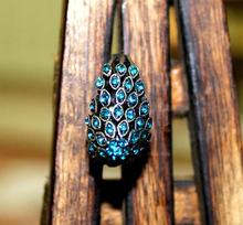 gemstone blue sapphire ring