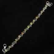 Designer Ethiopion Opal 925 Silver Bracelet