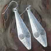 DESIGNER SOLID STERLING SILVER EARRING JEWELRY