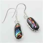 Dichroic Glass Earring