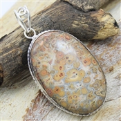 Leopard Skin Jasper Gemstone Pendant