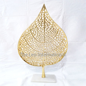  Metal Decorative Leaf Sculpture, Size : CUSTOMISED