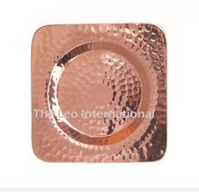  metal hammered coasters, Size : STANDARD