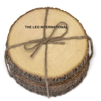 Round natural wooden coasters, for Home, Feature : Eco-Friendly