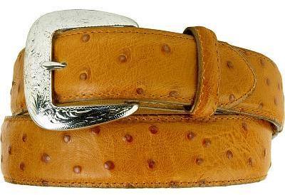 Mens Printed Leather Belt