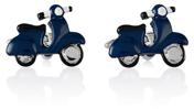 Blue Scooter Cufflinks