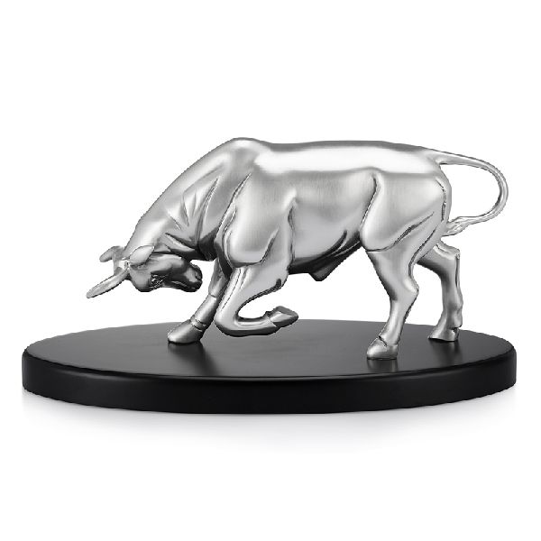 Fearless Wild Bull Figurine