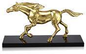 Golden Running Horse