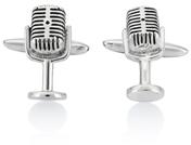 Brass Mic Cufflinks