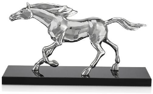 SILVER Running Horse