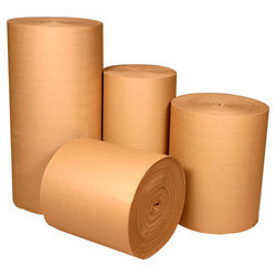 Paper Corrugated Roll, for Packaging, Pattern : Plain
