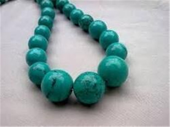 Modi Gems Turquoise Round Plain, Size : Size 4-16mm