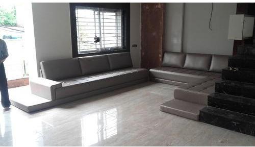Leather Corner Sofa Set