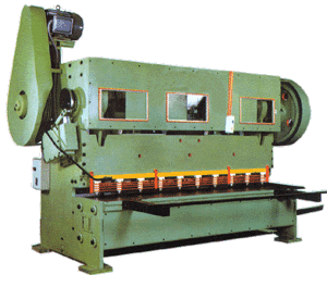 Over Crank Guillotine Shearing Machine