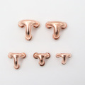 Reducing copper tee bend fittings, for Home, Technics : Casting