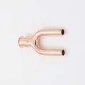 Reducing long radius copper tee pipe fittings, for Home, Technics : Casting