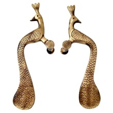 Door Handle Peacock shape pair, for Gift, Decoration, Religious