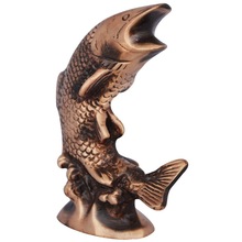 Hand craft metal fish statue