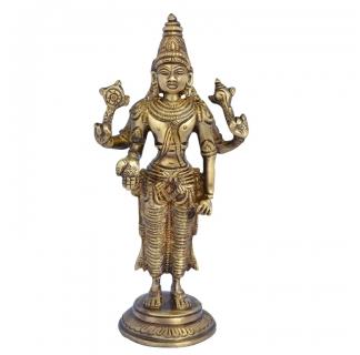 Lord Vishnu Brass idol