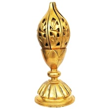 Lotus shape diya made in brass