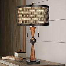 Stainless Steel Polished decorative table lamp, Size : 30x30x50 cm