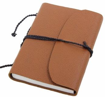 Store Indya Leather Diary, Color : Beige