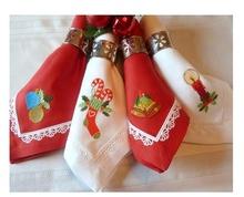 Christmas cotton napkins