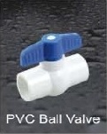 Pvc Ball Valve, Color : white