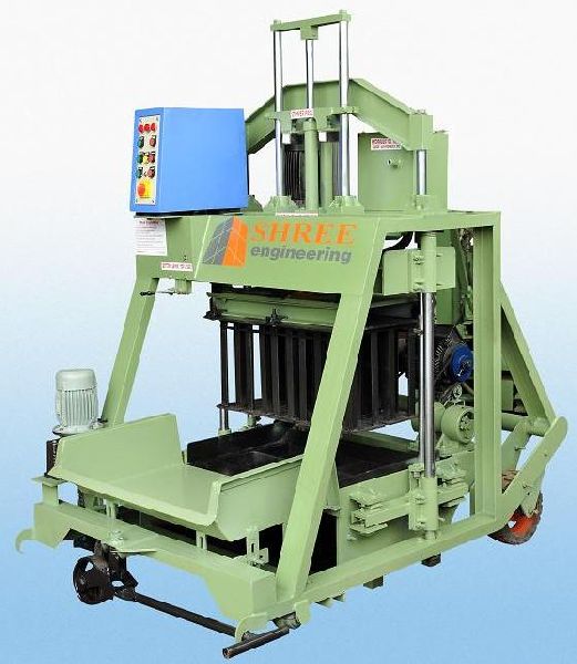 860mm Double Vibrator Concrete Block Making Machine