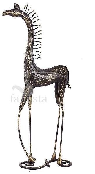 Iron Designer Giraffe Showpiece
