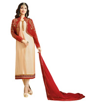 Stylish Jacket Koti Satin Top Style Salwar Kameez