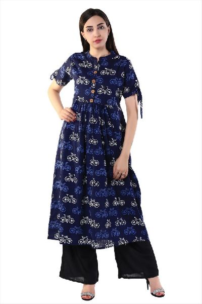 Exclusive printed style Indian kurti for women and grils